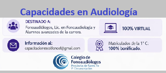 Capacitación en Audiología